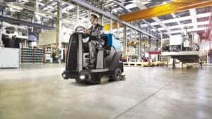 Ride on Floor Scrubber Hire