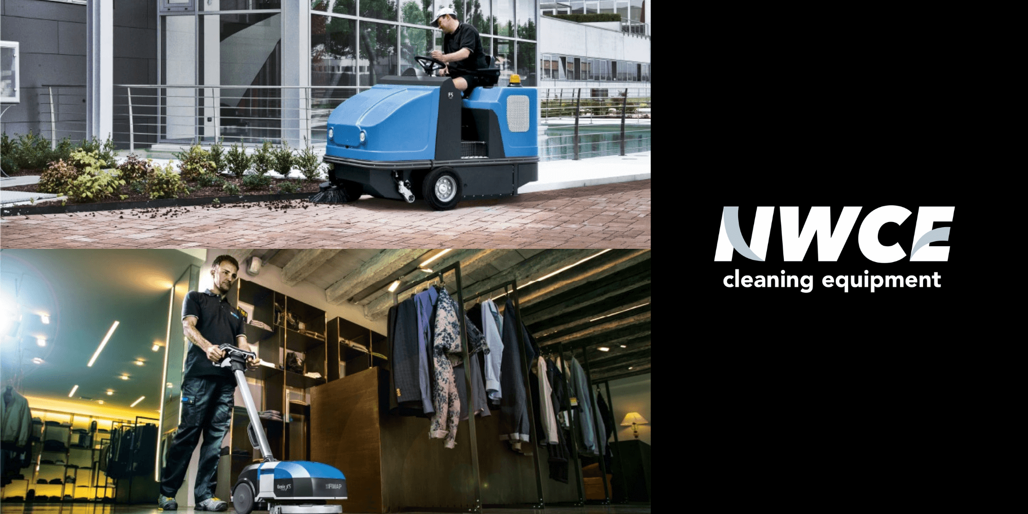 Floor cleaning machines available at NWCE